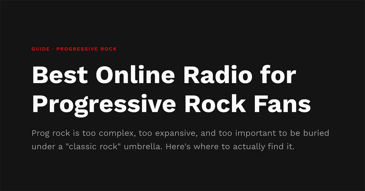 Greatest Progressive Rock Albums of All Time